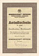 Gewerkschaft Urfriede - Hannvover 1929
