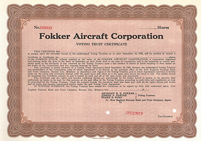 Fokker Aircraft Corporation