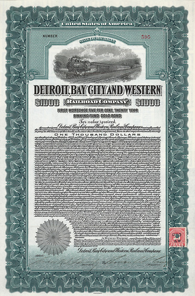 Detroit, Bay City & Western Railroad Company