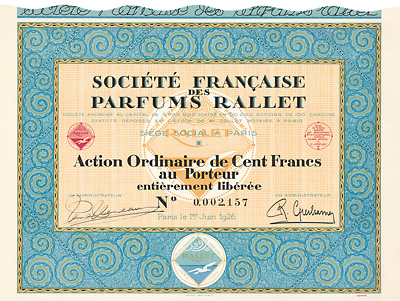 Société Française des Parfums Rallet S.A.