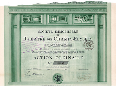 Société Immobilière du Théatre des Champs-Élysées