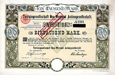 Terraingesellschaft Neu-Westend AG 1902