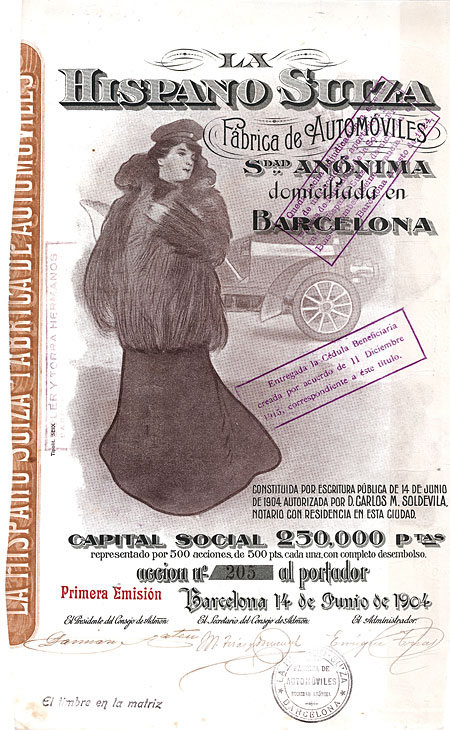 La Hispano Suiza 1904