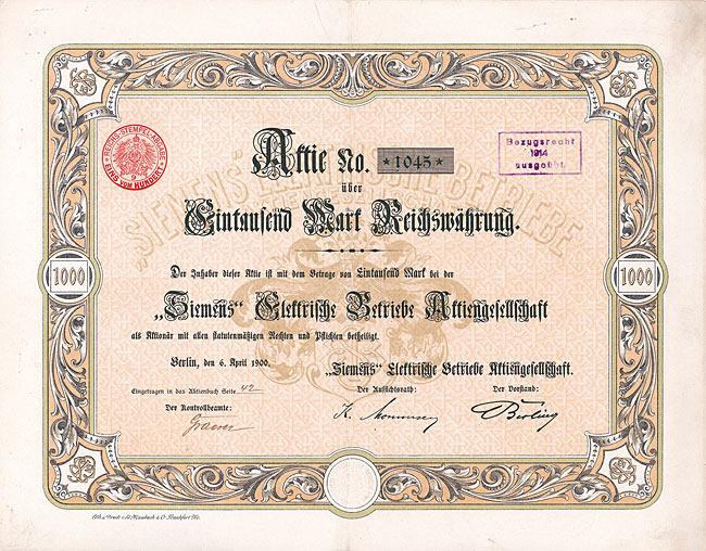 Siemens Elektrische Betriebe AG