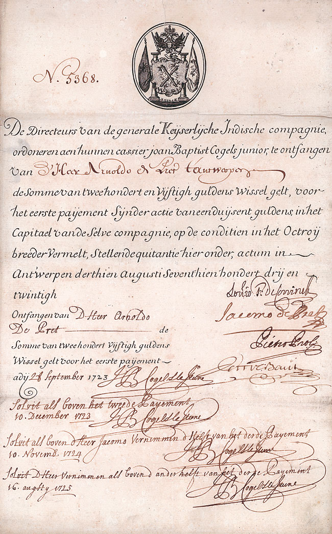 Kaiserlich Indische Compagnie - Keyserlich Indische Compagnie