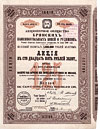 Soc. par Actions des Houillères et Mines de Briansk, 125 Goldrubel 1896