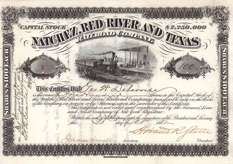 Natchez, Red River and Texas Railroad Company