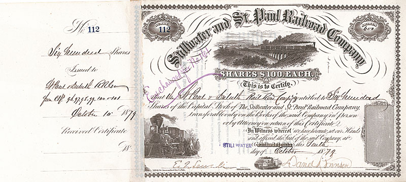 Stillwater and St. Paul Railroad