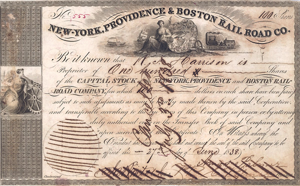 New York, Providence and Boston Railroad Company
