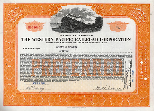 Western Pacific Railroad Company