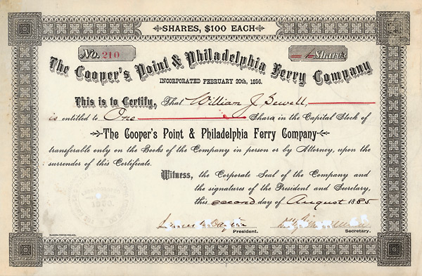 Cooper’s Point & Philadephia Ferry