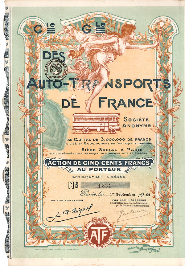 Compagnie Generale des Auto-Transports de France S.A.
