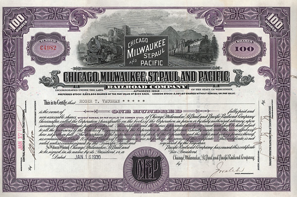 Chicago, Milwaukee, St. Paul and Pacific Railroad Company