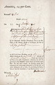 Englischer Staat - 14 per Cent Annuities - Staatsanleihe (Ewige Rente) - 1770