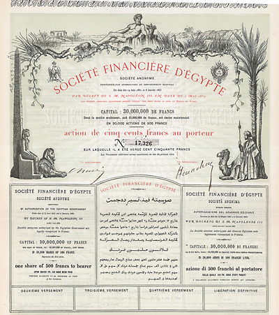 Société Financière d’Égypte S.A.