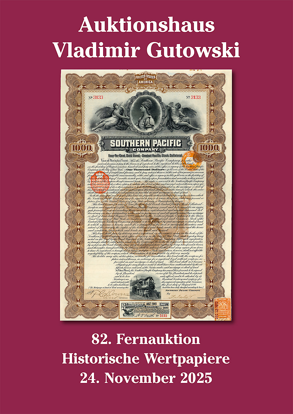 Titelbild Katalog 82. Auktion