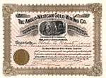 Anglo-Mexican Gold Mining Comoany 1896