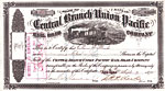 Central Branch Union Pacific Railroad 1892