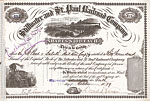 Stillwater and St. Paul Railroad 1879