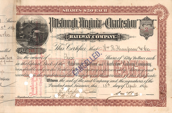Pittsburgh, Virginia and Charleston Railway Company