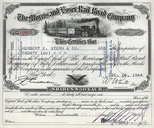 Morris and Essex Railroad Company