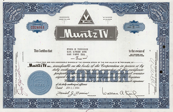 Muntz TV Inc.