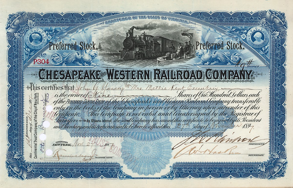 Chesapeake and Western Railroad Company