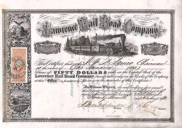 Lawrence Railroad Company
