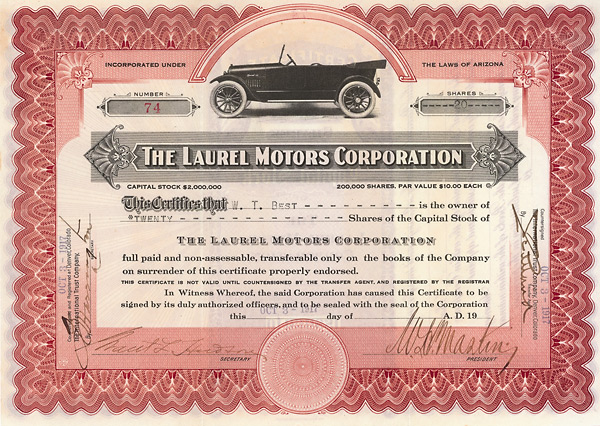 Laurel Motors Corporation