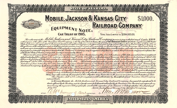 Mobile, Jackson and Kansas City Railroad Company