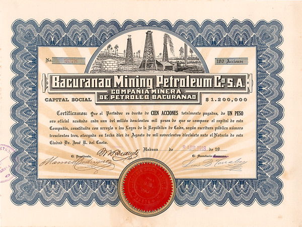 Bacuranao Mining Petroleum Co. S.A.