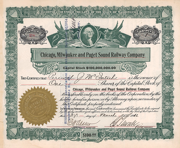 Chicago, Milwaukee and Puget Sound Railway Company