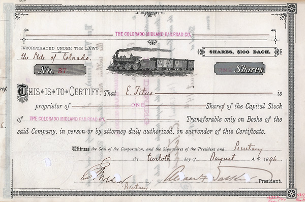 Colorado Midland Railroad Company