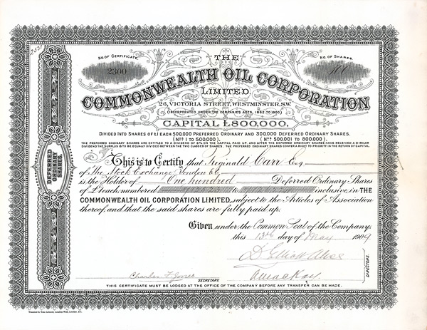 Commonwealth Oil Corporation