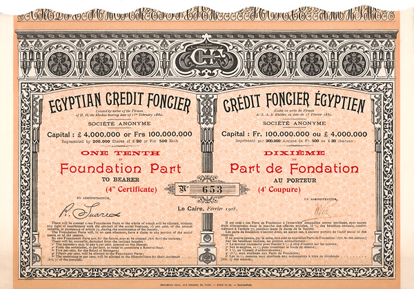 Crédit Foncier Égyptien S.A. (Egyptian Credit Foncier)